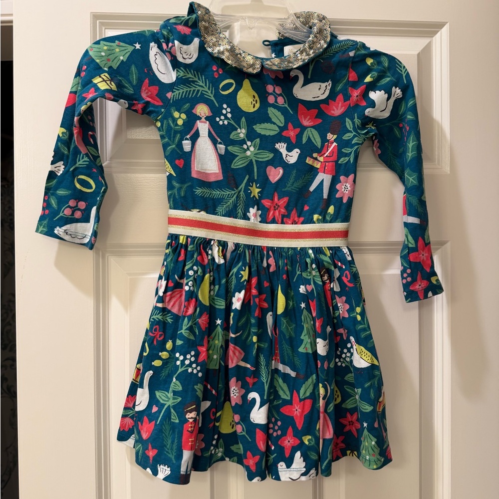 HTF Boden 12 Days of Christmas Dress - GUC